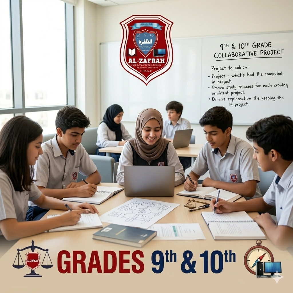 grade 9 and 10 classroom